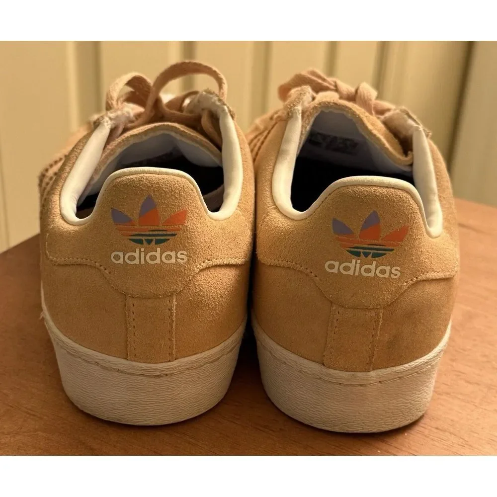 Adidas Skateboarding Superstar Vulc ADV Pastel Pink Size 6.5 Men's Skate‎ Shoes
